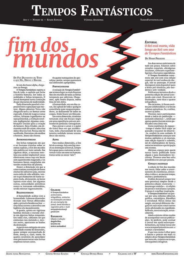 Capa da edição 12 do TF