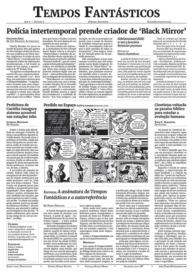 Capa da edição 7 do TF